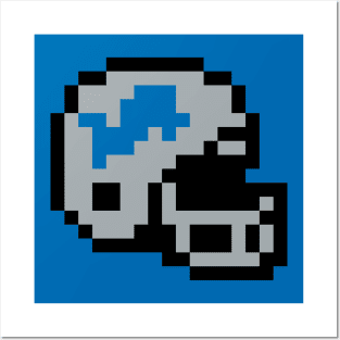 Pixel Helmet - Detroit Posters and Art